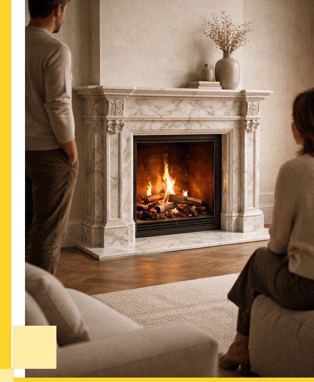 Мраморные камины под ключ в Спасске-Дальнем от 258675 р. | ЭриданСпс