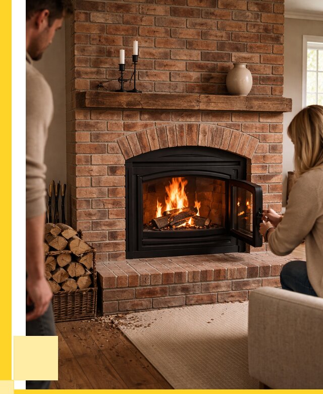 Кирпичные камины под ключ в Спасске-Дальнем от 155205 р. | ЭриданСпс