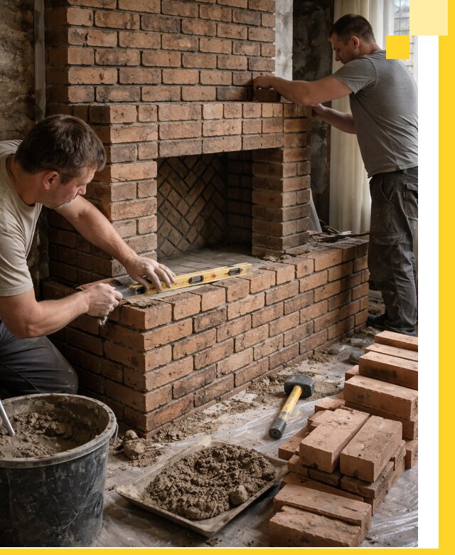 Изготовление и установка кирпичных каминов в Спасске-Дальнем