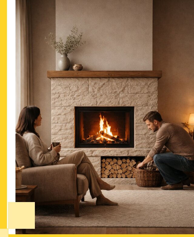 Камины для дома в Спасске-Дальнем под ключ от 155205 р. | ЭриданСпс