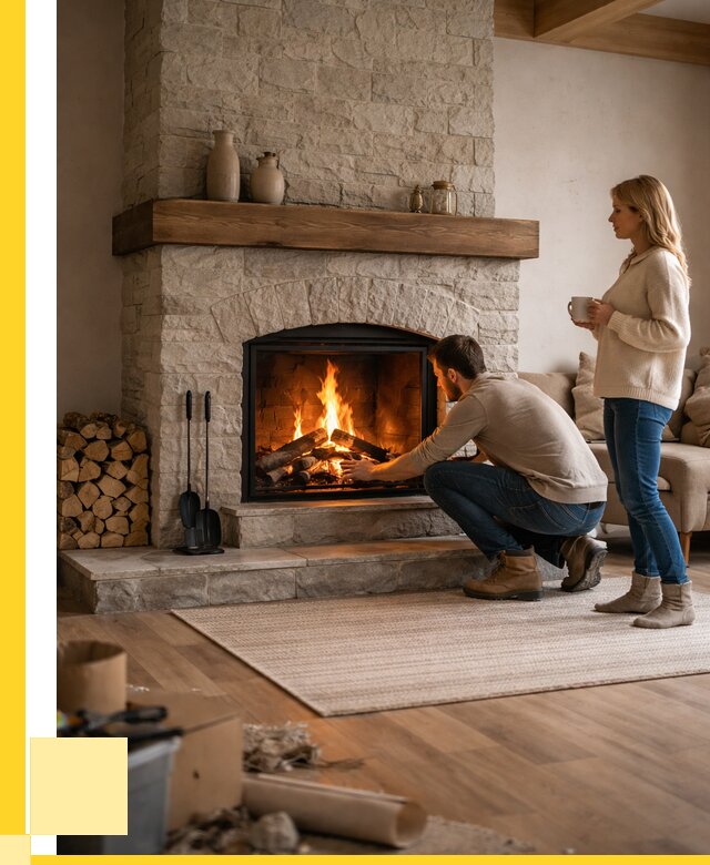 Камины для загородного дома в Спасске-Дальнем от 362145 р., ЭриданСпс