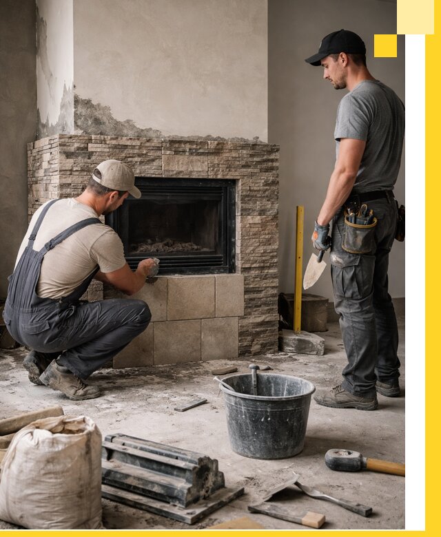 Камины под ключ в Спасске-Дальнем: проект, изготовление и монтаж