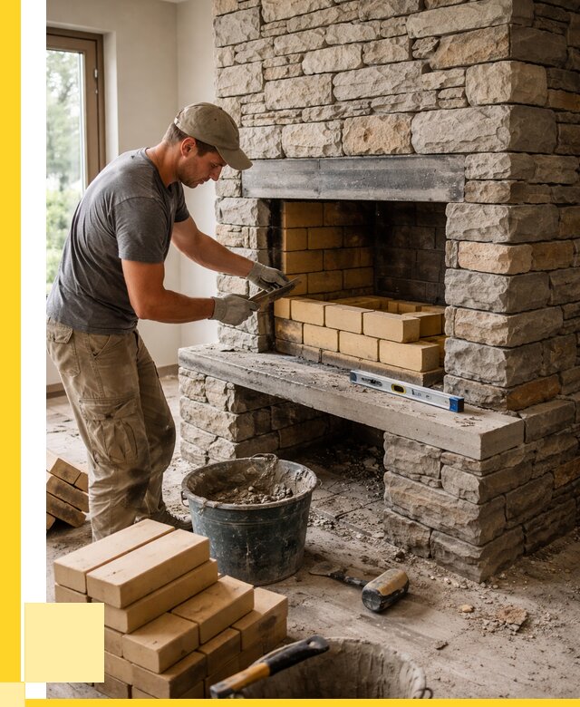 Кладка каминов и камина в Спасске-Дальнем от 25868 р. ЭриданСпс