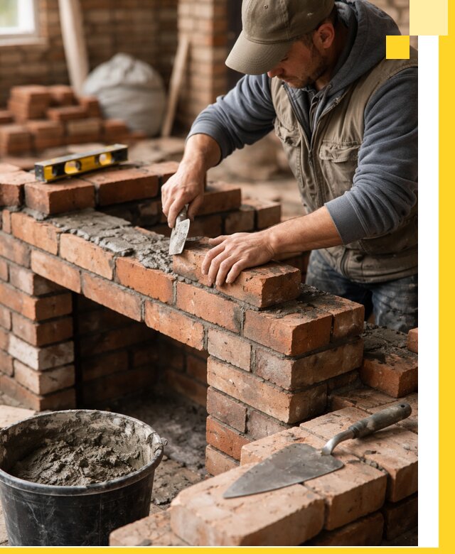 Кладка каминов под ключ в Спасске-Дальнем профессиональная отделка и монтаж