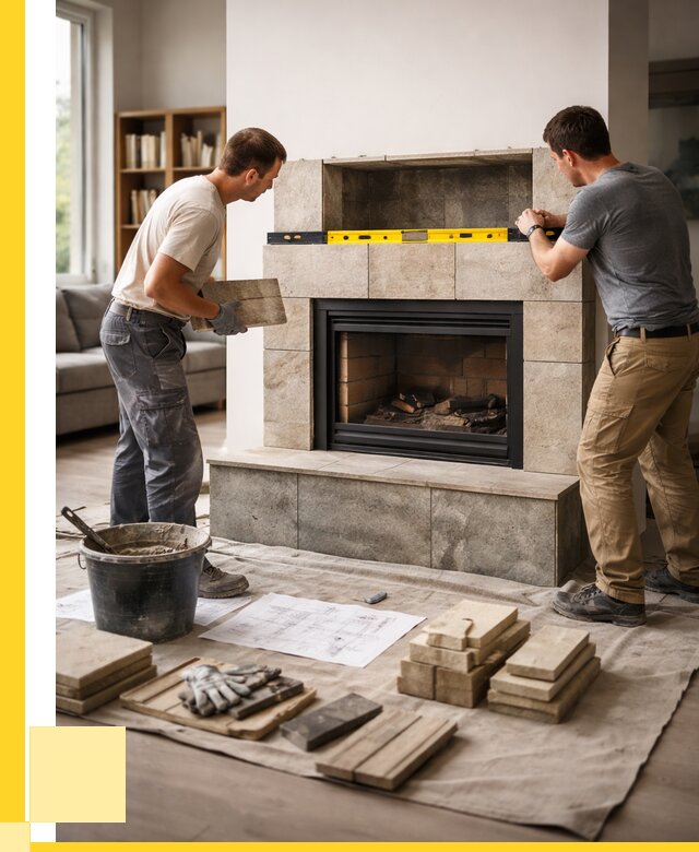 Монтаж каминов и установка в Спасске-Дальнем от 46562 р. | ЭриданСпс