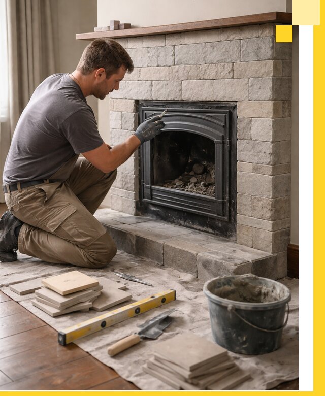 Профессиональный ремонт каминов в Спасске-Дальнем восстановление и сервис