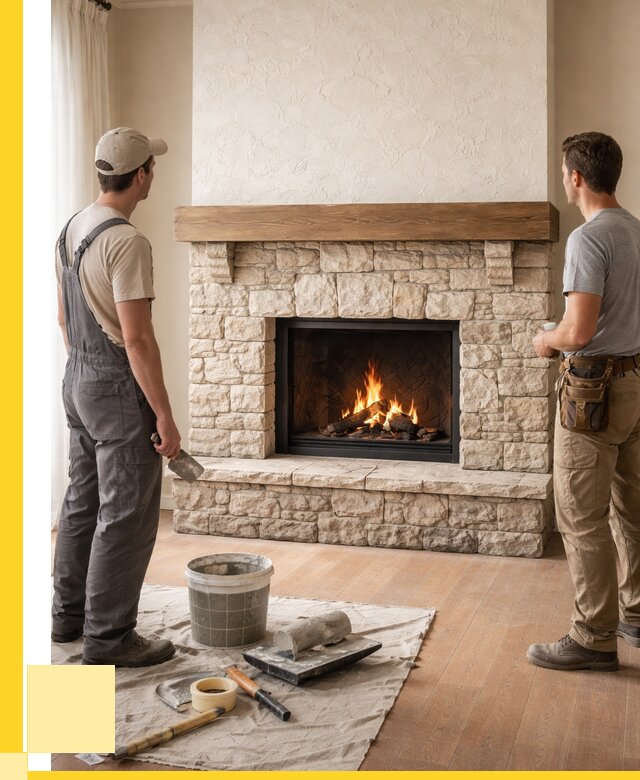 Отделка каминов в Спасске-Дальнем от 6726 р. под ключ | ЭриданСпс