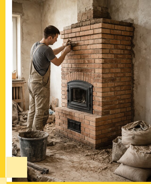 Строительство печей в Спасске-Дальнем от 67256 р. под ключ, ЭриданСпс