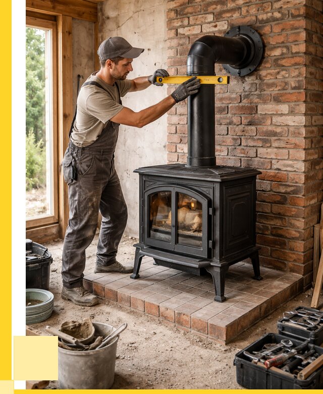 Монтаж печей установка банной печи в Спасске-Дальнем от 15521 р. | ЭриданСпс