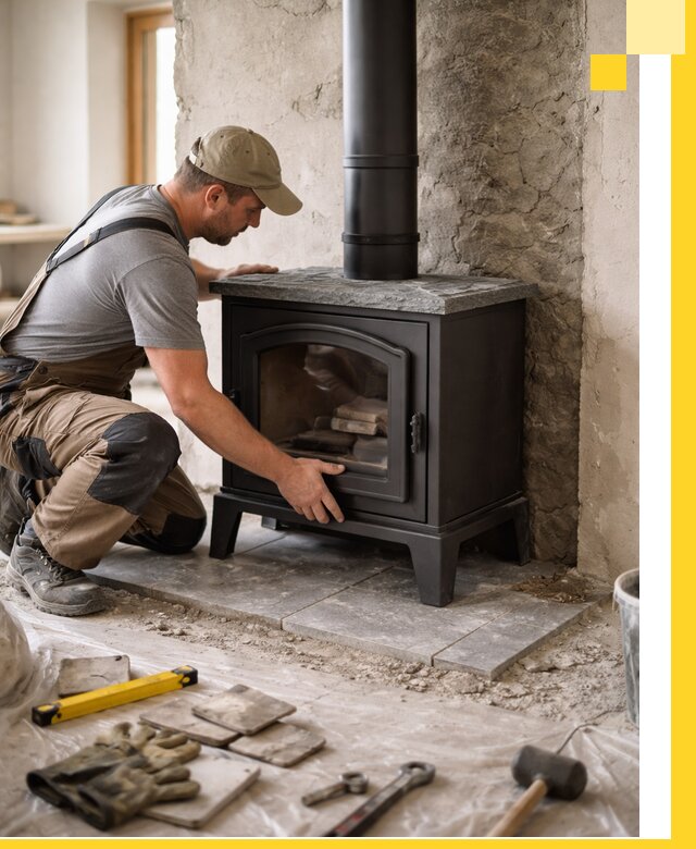 Профессиональный монтаж печей и каминов в Спасске-Дальнем под ключ