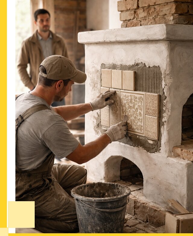 Отделка печей и банных печей в Спасске-Дальнем от 36215 р. | ЭриданСпс