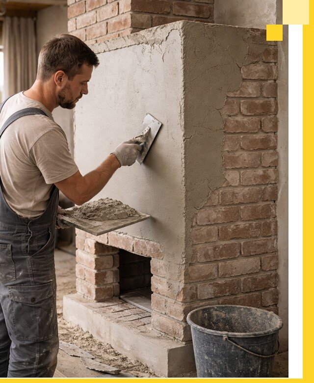 Отделка печей и облицовка каминов в Спасске-Дальнем под ключ