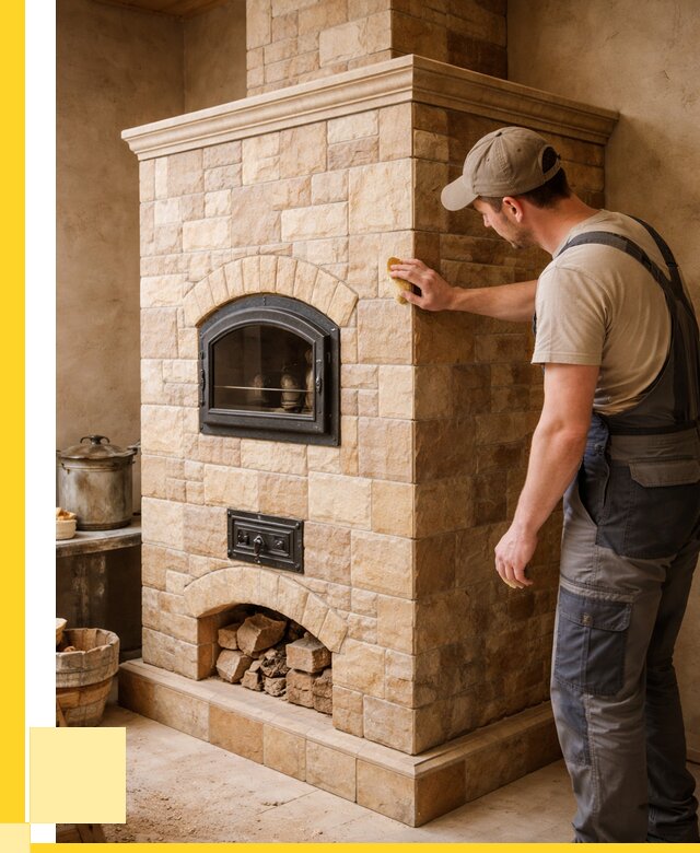 Облицовка печей в Спасске-Дальнем от 4656 р. под ключ | ЭриданСпс