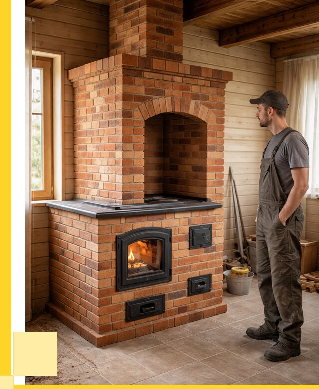 Кирпичные печи в Спасске-Дальнем: купить от 155205 р. | ЭриданСпс