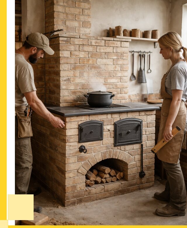 Варочно отопительные печи в Спасске-Дальнем от 93123 р. | ЭриданСпс