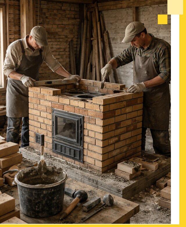 Изготовление и установка варочных печей под ключ в Спасске-Дальнем