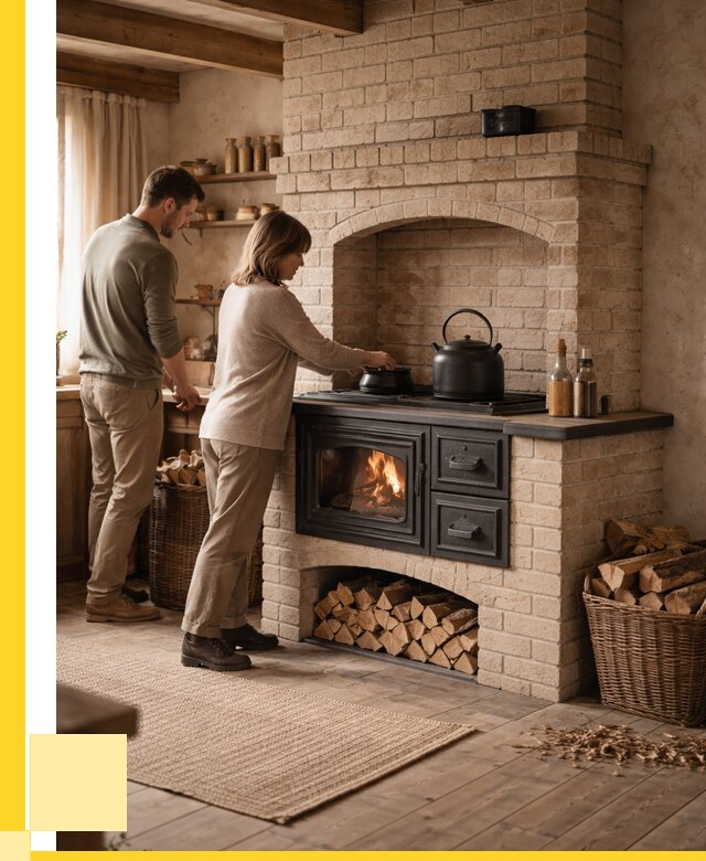 Печи с плитой в Спасске-Дальнем от 46562 р. | ЭриданСпс — кирпичная печь