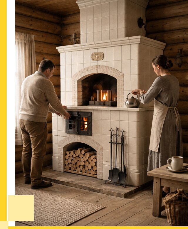 Русские печи в Спасске-Дальнем: установка от 155205 р. ЭриданСпс