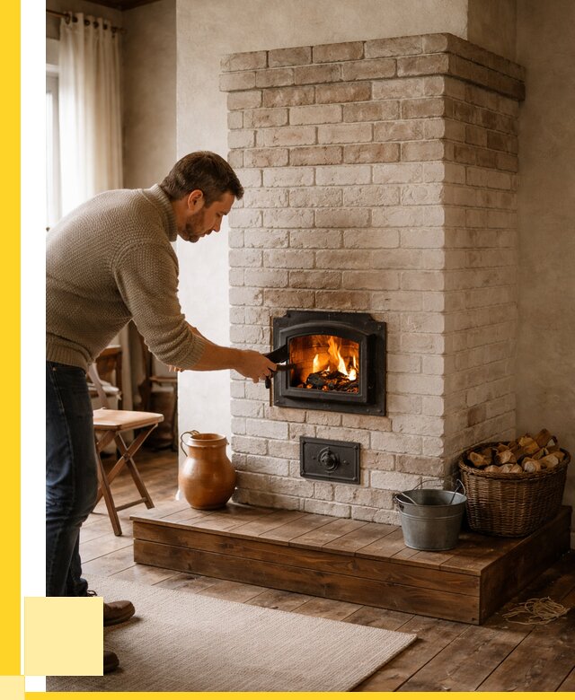 Печь голландка из кирпича в Спасске-Дальнем от 87950 р. | ЭриданСпс