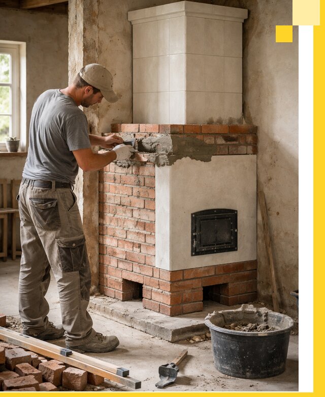 Изготовление и установка печей-голландок под ключ в Спасске-Дальнем