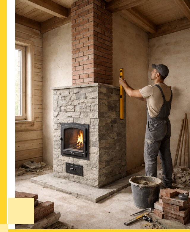 Печи и дымоходы под ключ в Спасске-Дальнем от 46562 р., ЭриданСпс