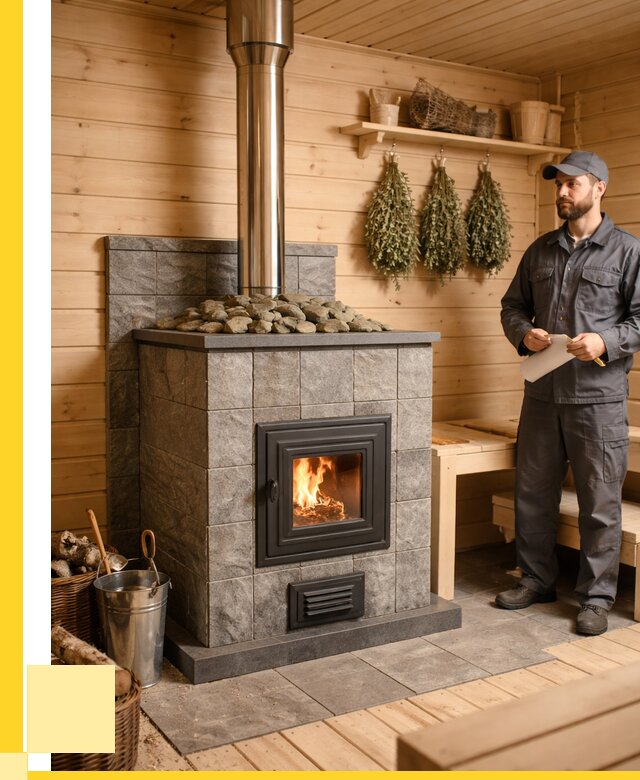 Печи для бани под ключ в Спасске-Дальнем от 124164 р. | ЭриданСпс