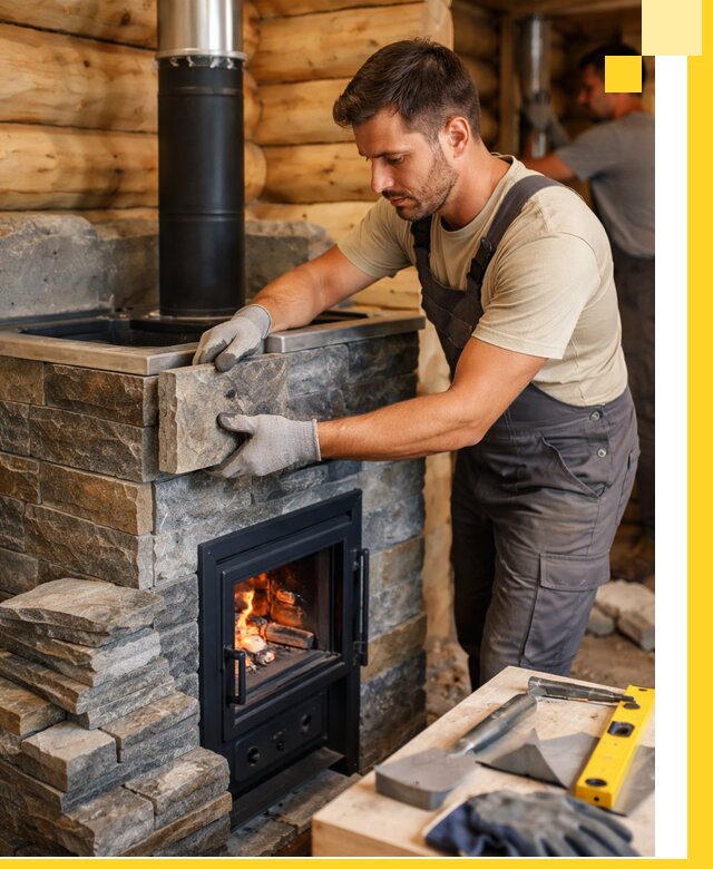 Печи для бани под ключ в Спасске-Дальнем: изготовление и монтаж