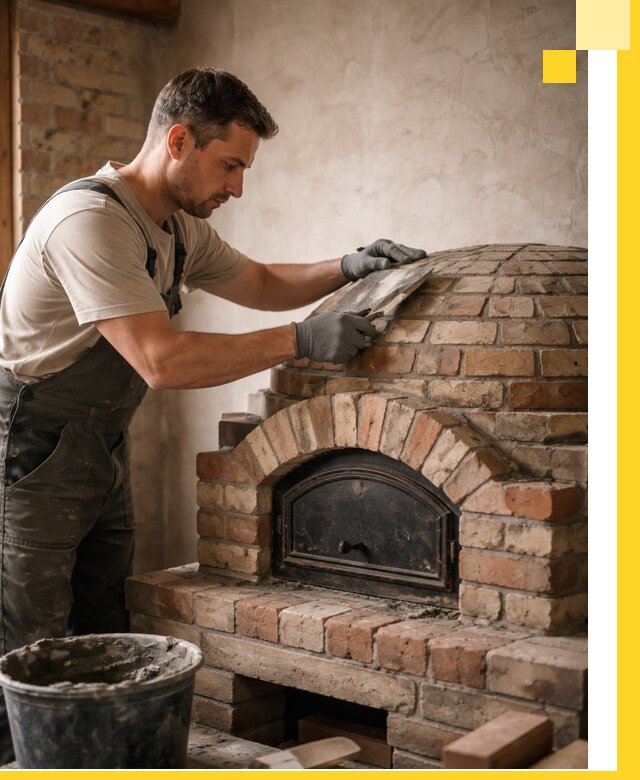 Изготовление и монтаж помпейских печей на заказ в Спасске-Дальнем