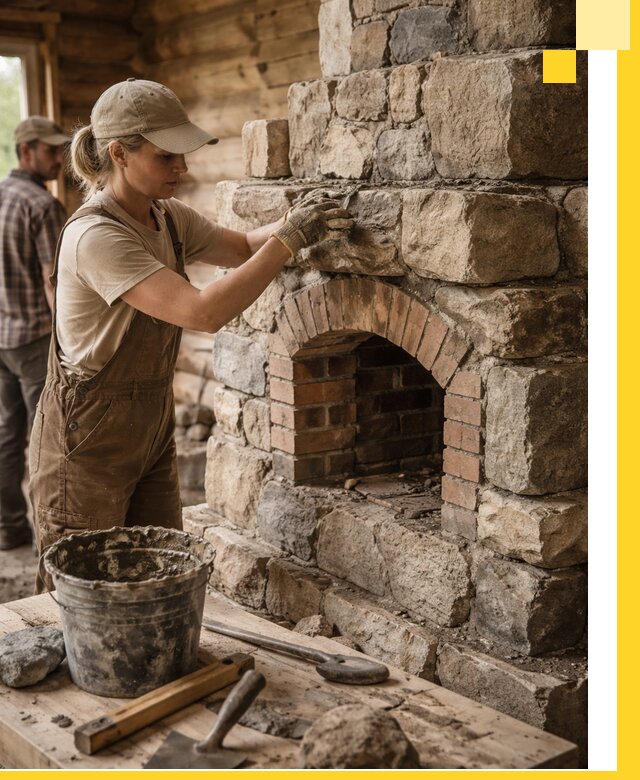 Каменные печи на заказ и монтаж в Спасске-Дальнем, долговечные решения