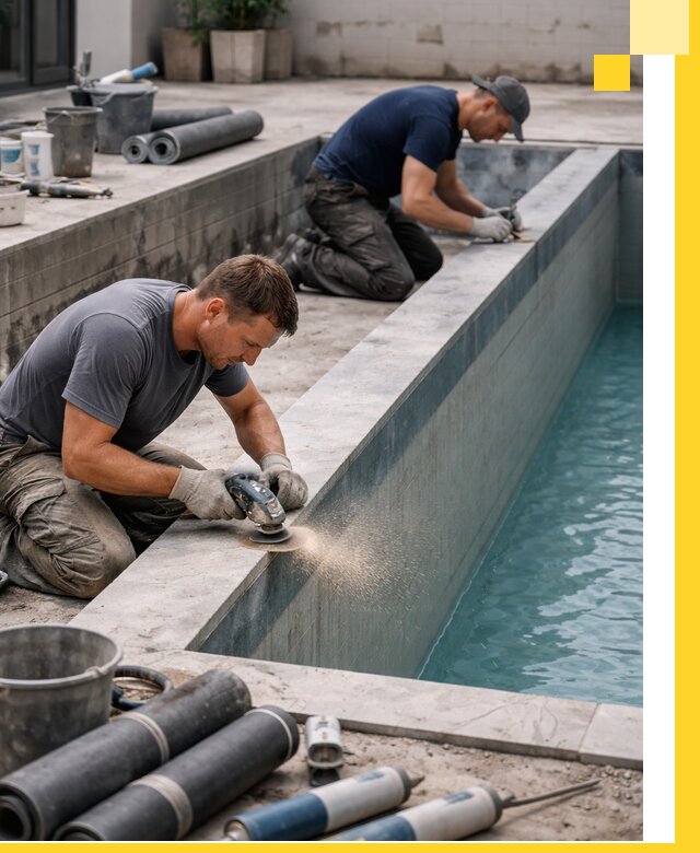 Профессиональный ремонт бассейнов под ключ в Спасске-Дальнем