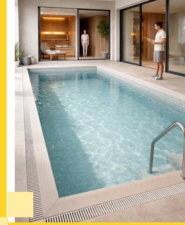 Отделка бассейна пленкой ПВХ в Спасске-Дальнем от 3621 р. - ЭриданСпс