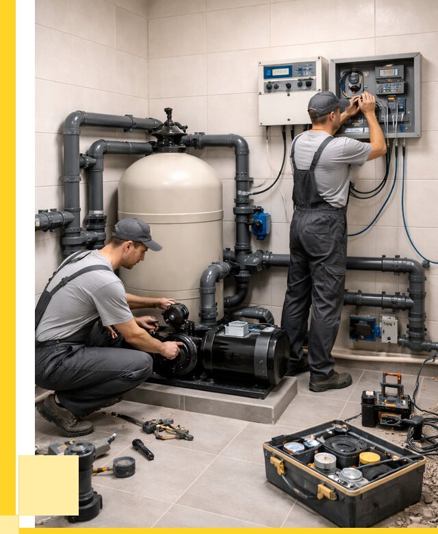 Монтаж оборудования для бассейнов в Спасске-Дальнем от 41388 р. | ЭриданСпс