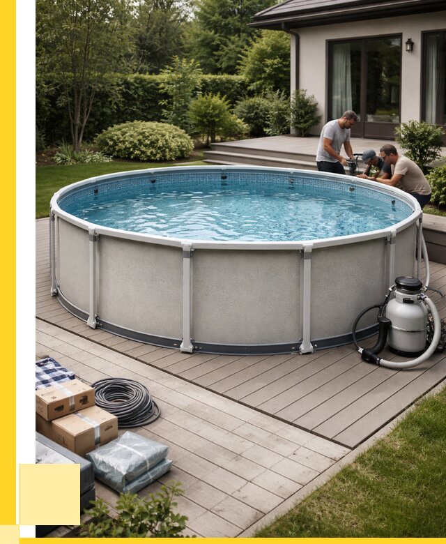 Купить каркасные бассейны в Спасске-Дальнем от 46562 р. | ЭриданСпс