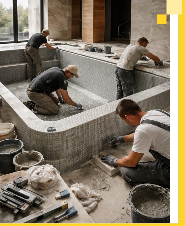 Строительство и установка СПА бассейнов под ключ в Спасске-Дальнем