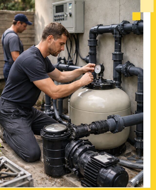 Поставка и монтаж фильтровального оборудования для бассейнов в Спасске-Дальнем