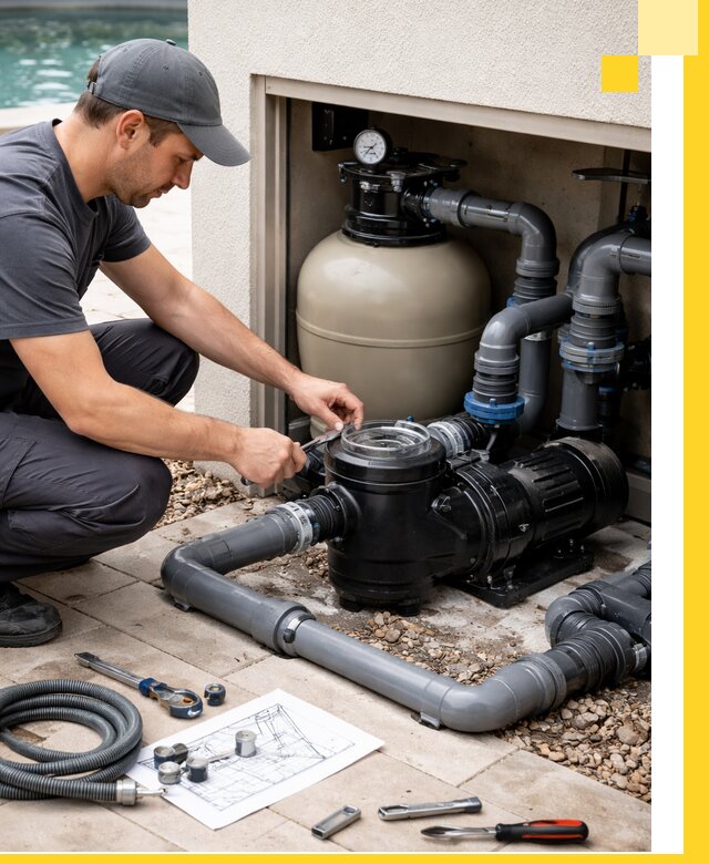 Поставка, монтаж и сервис насосов для бассейнов в Спасске-Дальнем