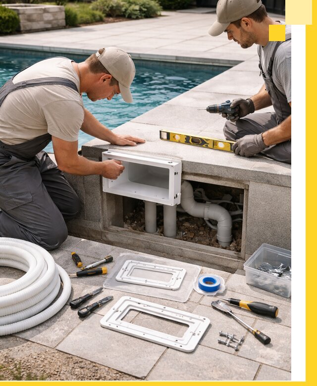 Поставка и установка скиммеров для бассейнов в Спасске-Дальнем