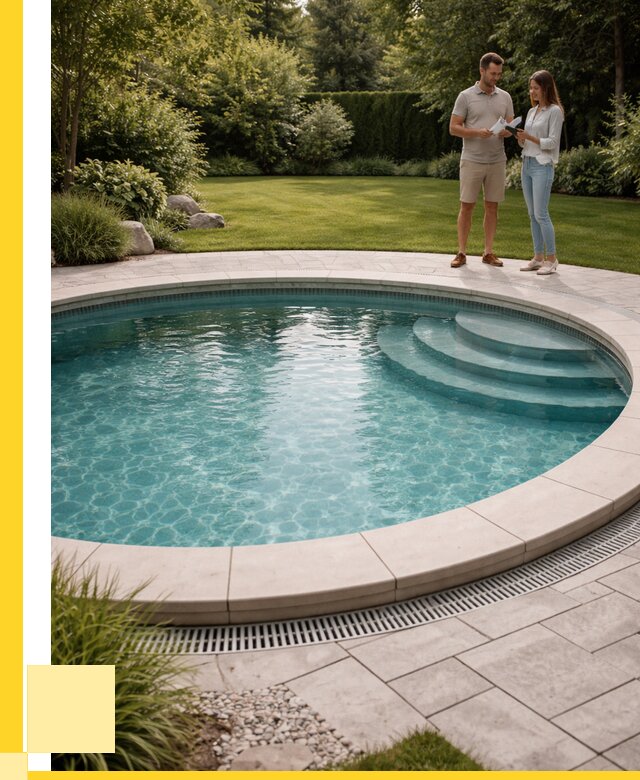 Круглые каркасные бассейны купить в Спасске-Дальнем от 258675 р. | ЭриданСпс