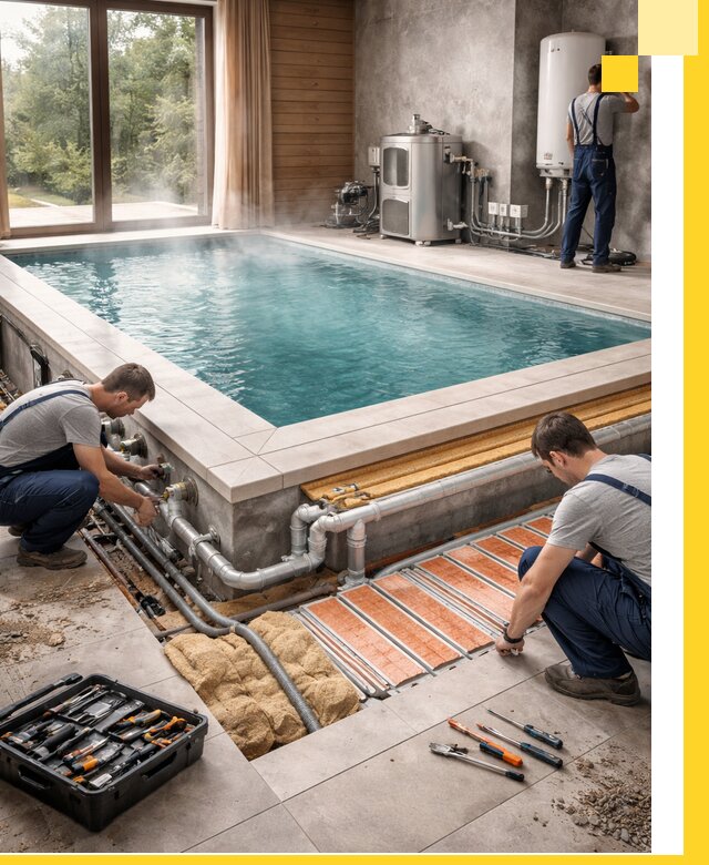 Проектирование и строительство тёплых бассейнов в Спасске-Дальнем