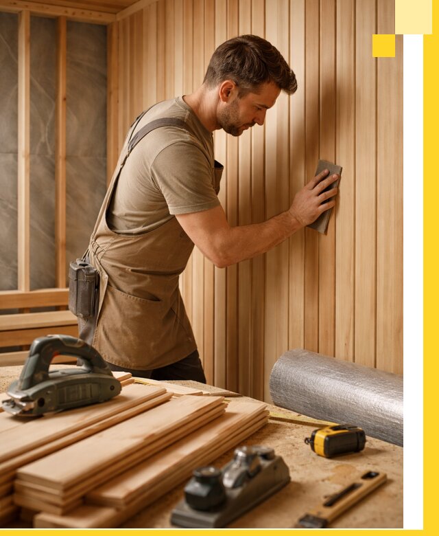 Профессиональная отделка саун и парных под ключ в Спасске-Дальнем