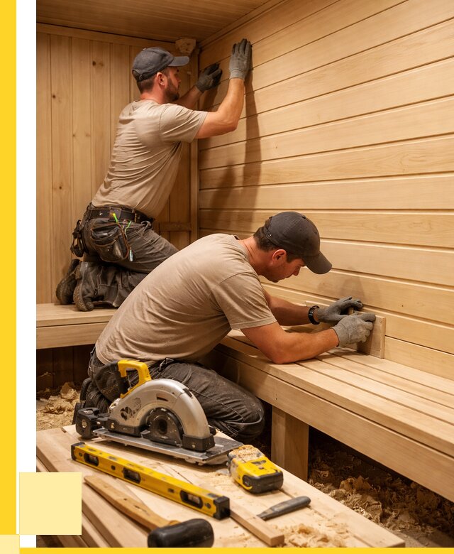 Обшивка саун вагонкой в Спасске-Дальнем от 2587 р. | ЭриданСпс