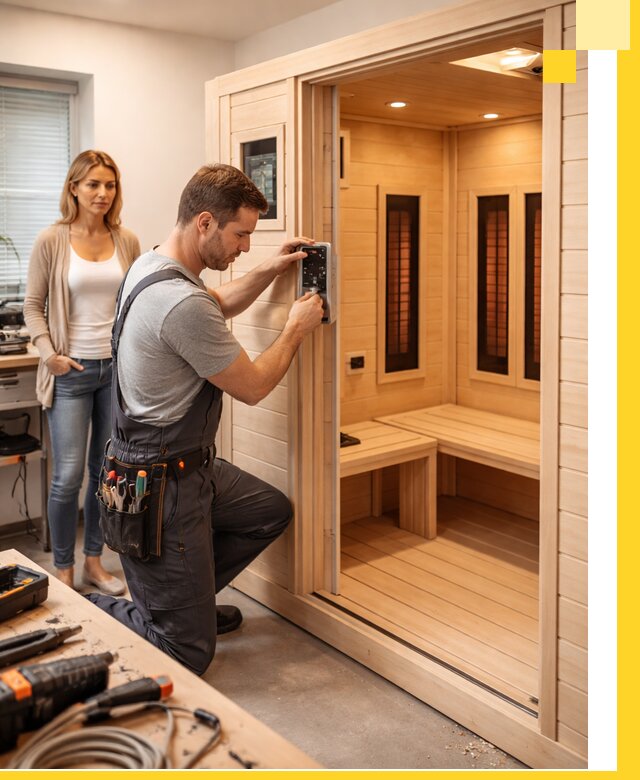 Инфракрасные сауны под ключ в Спасске-Дальнем продажа и установка