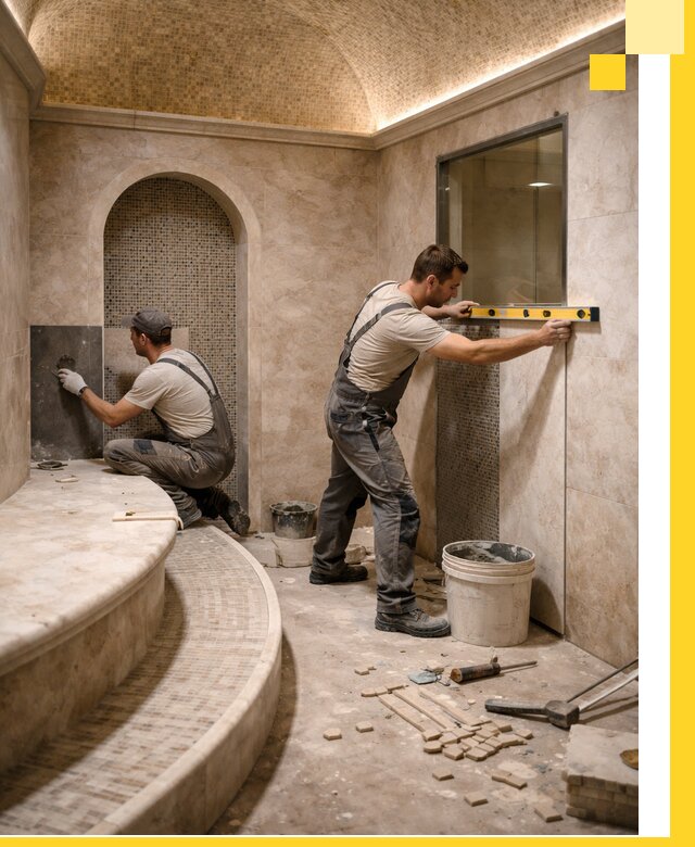 Проектирование и строительство саун с хамамом под ключ в Спасске-Дальнем