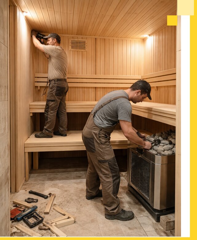 Купить сауну под ключ в Спасске-Дальнем с монтажом и гарантией