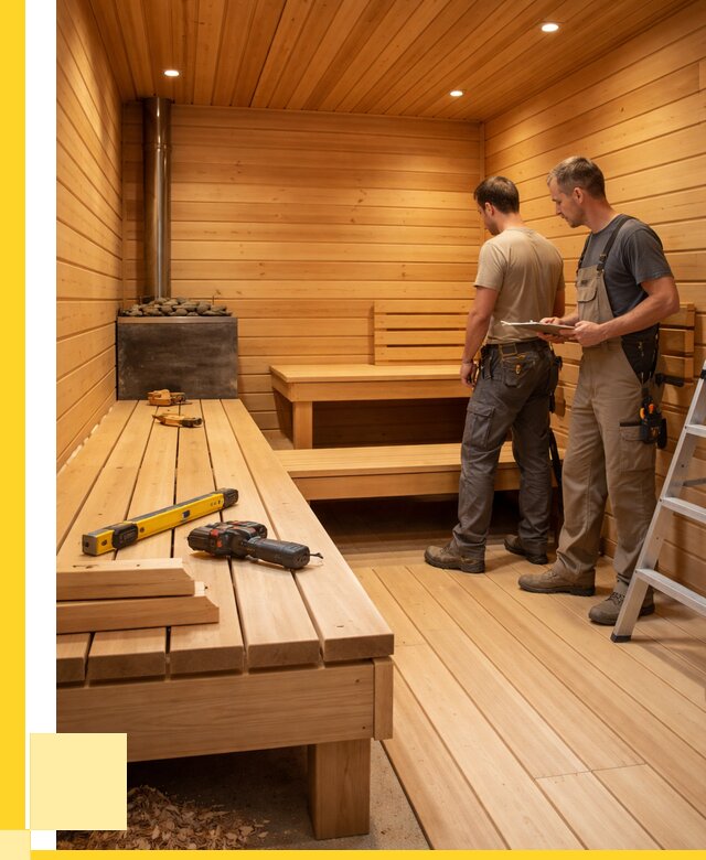 Отделка бань и саун в Спасске-Дальнем по цене от 4656 р. | ЭриданСпс