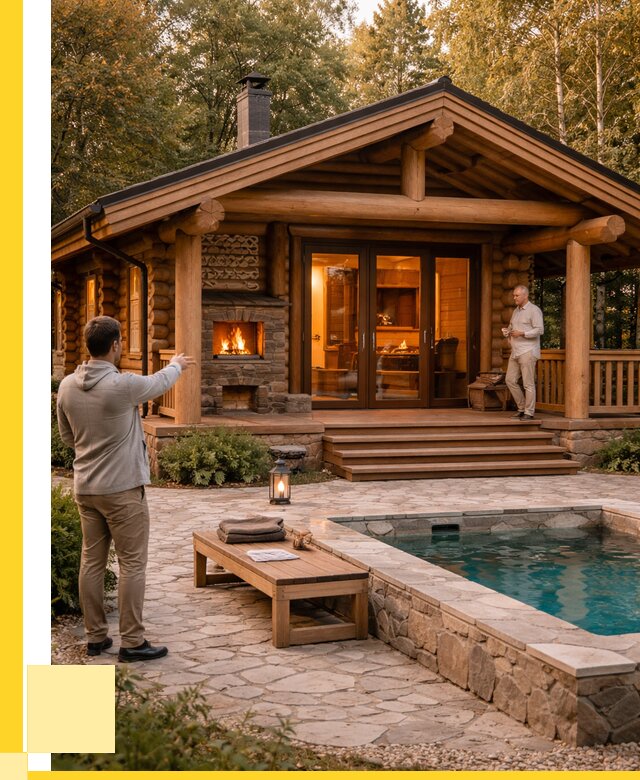 Проекты бань и хамам в Спасске-Дальнем от 25868 р. | ЭриданСпс