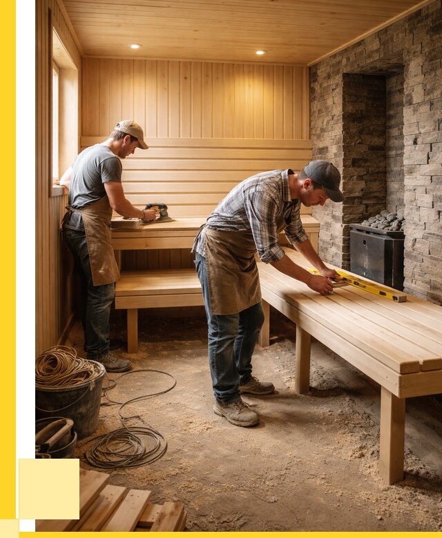 Отделка бани в Спасске-Дальнем: внутренняя отделка от 3104 р. | ЭриданСпс