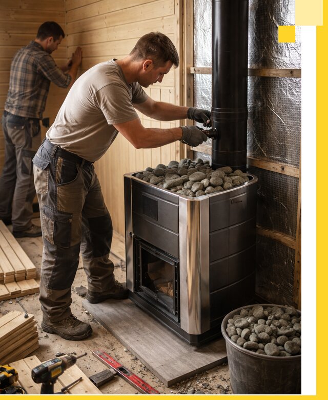 Проектирование и строительство парилок для бани в Спасске-Дальнем под ключ