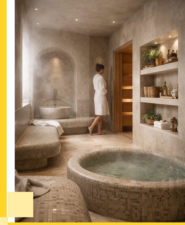 Строительство бани с хамамом в Спасске-Дальнем от 776025 р. | ЭриданСпс