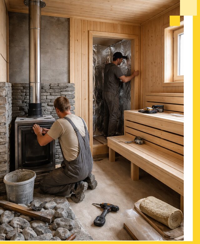 Строительство и изготовление бань под ключ в Спасске-Дальнем